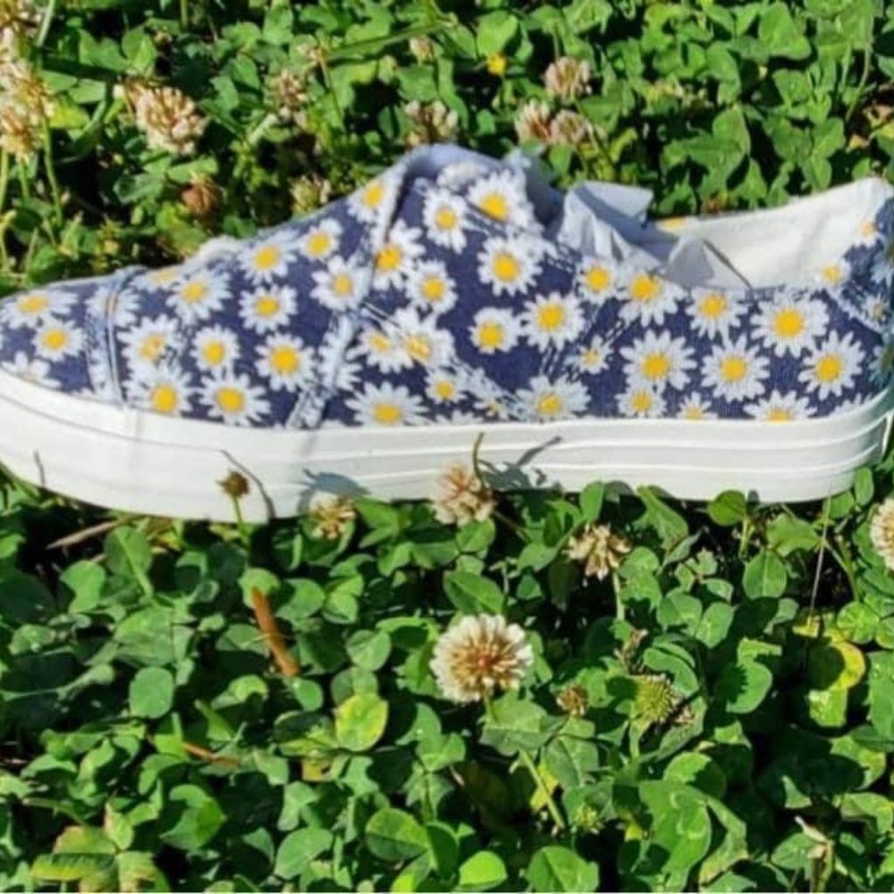 Gypsy Jazz Navy Yellow Ivory Sneaker